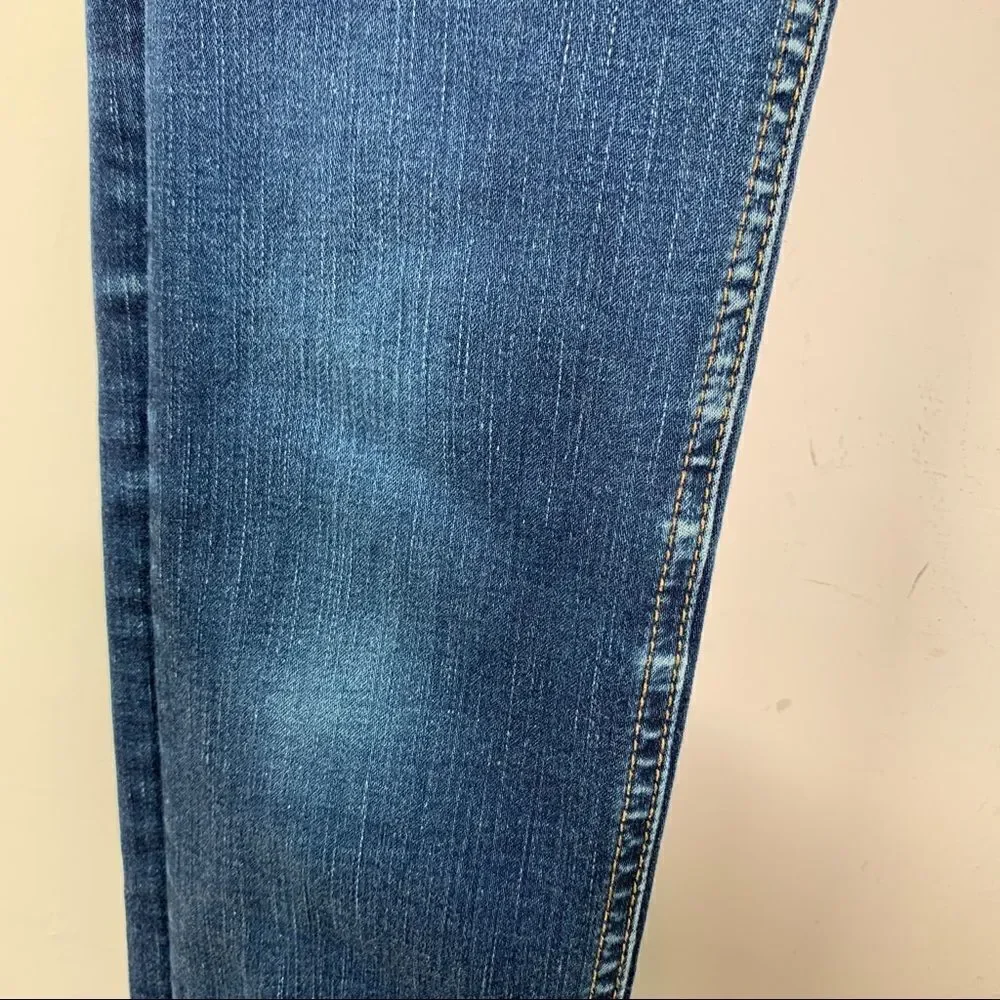 Rag & Bone The Legging Skinny Jeans - Clean Indigo Medium Wash‎ Low-rise Sz 25